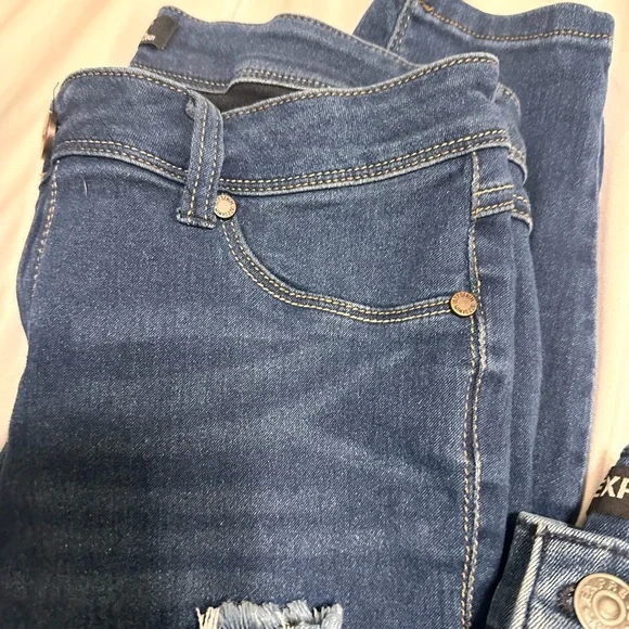 Lot of Express/1822/Just Black 🎁 Skinny Jeans Bundle of 4 pair. Size 8/10 - Picture 4 of 6